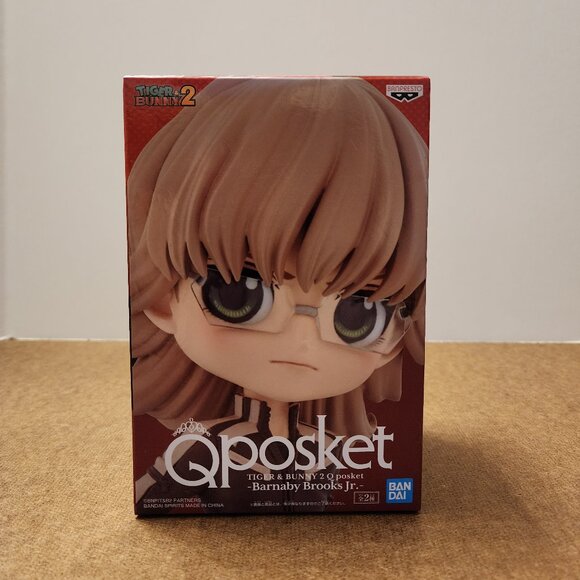 New Banpresto Tiger & Bunny 2 Q Posket Barnaby Brooks Jr Figure Japan 15cm - Picture 4 of 6